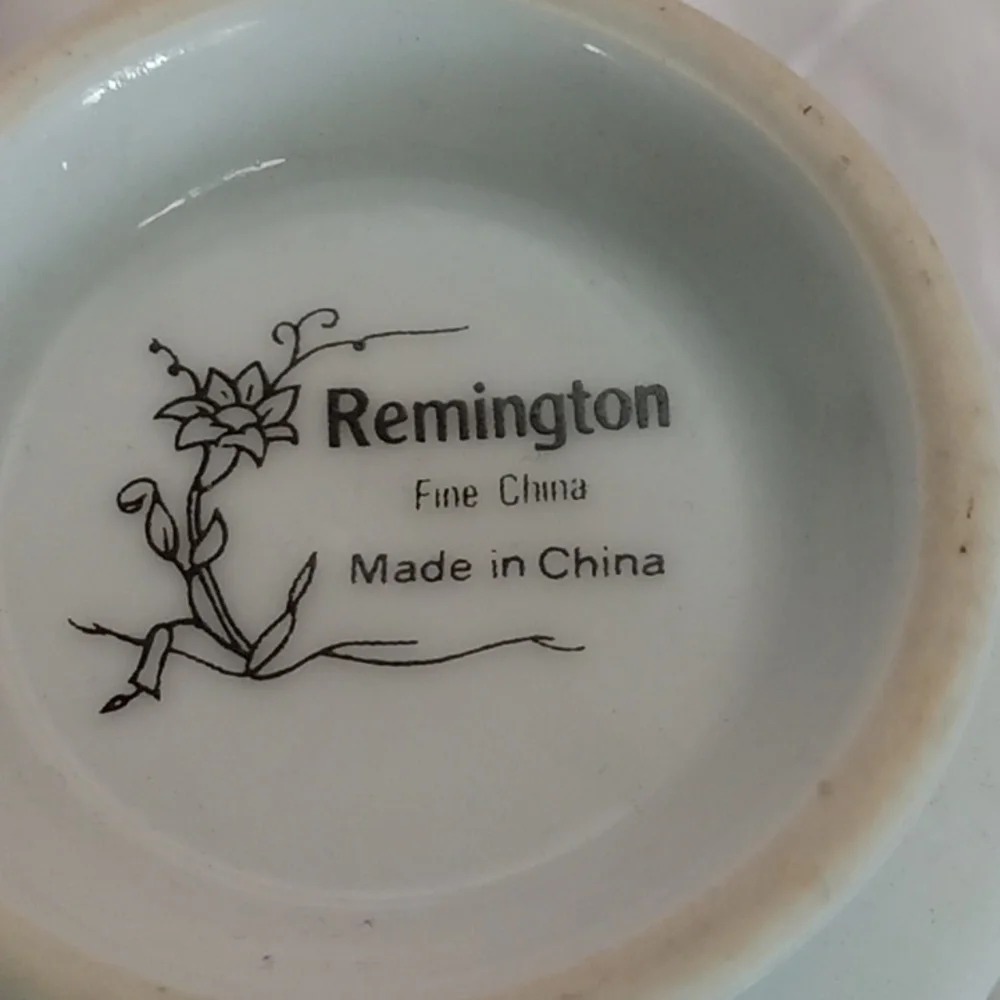 Two Beautiful Dainty Cups And Saucers